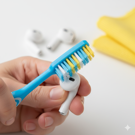 How to clean AirPods from water 4 airbuds brush