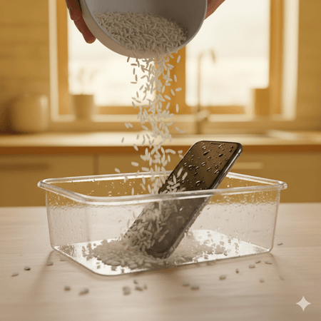 rice mithod to fix phone speaker