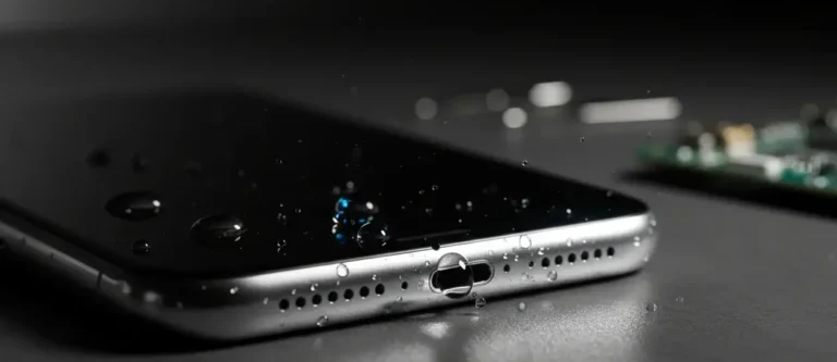 water inside phone accidently enter